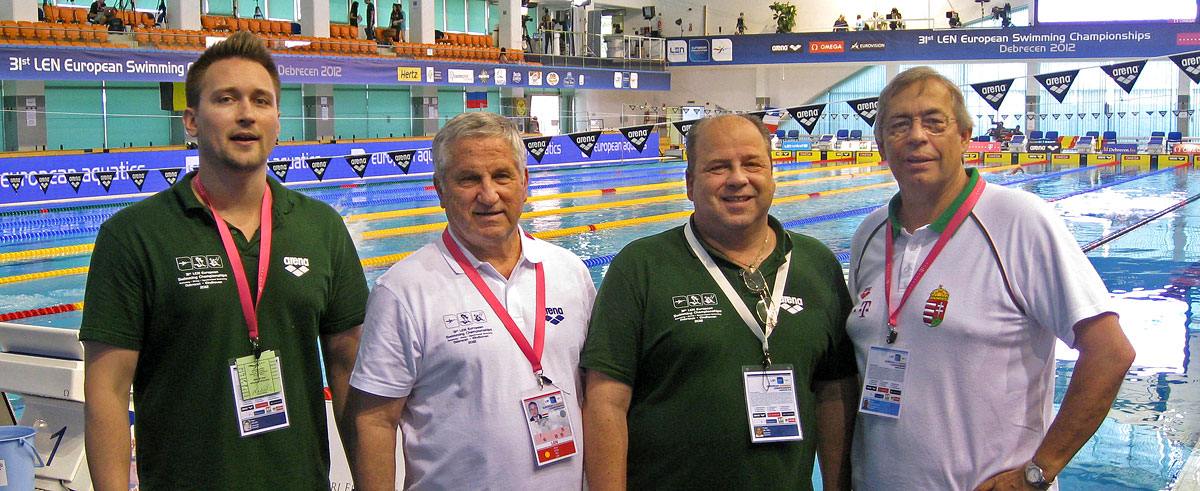 Az Úszás Tanszék a 2012-es EB-n