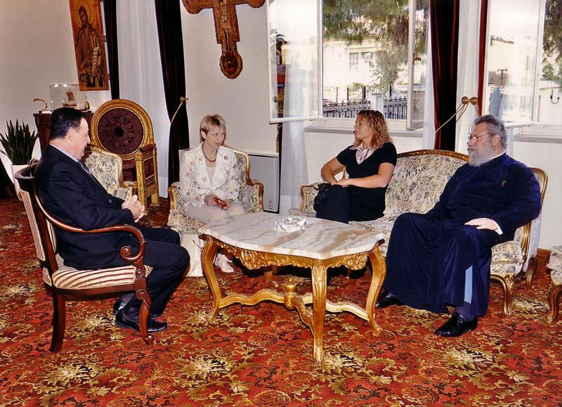Találkozás a Ciprusi Görög-katolikus Egyházfővel