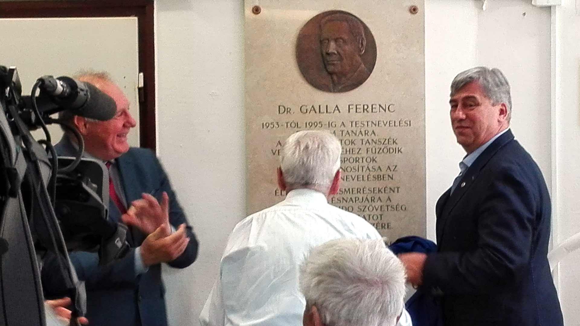 Galla Ferenc méltó köszöntése