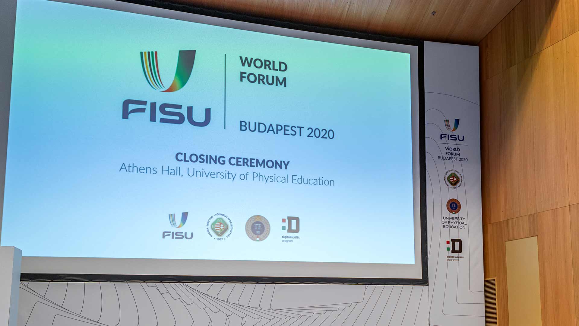 2020 FISU World Forum ends in Budapest