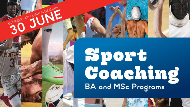 Sport Coaching BA and MSc Programs application deadline extended