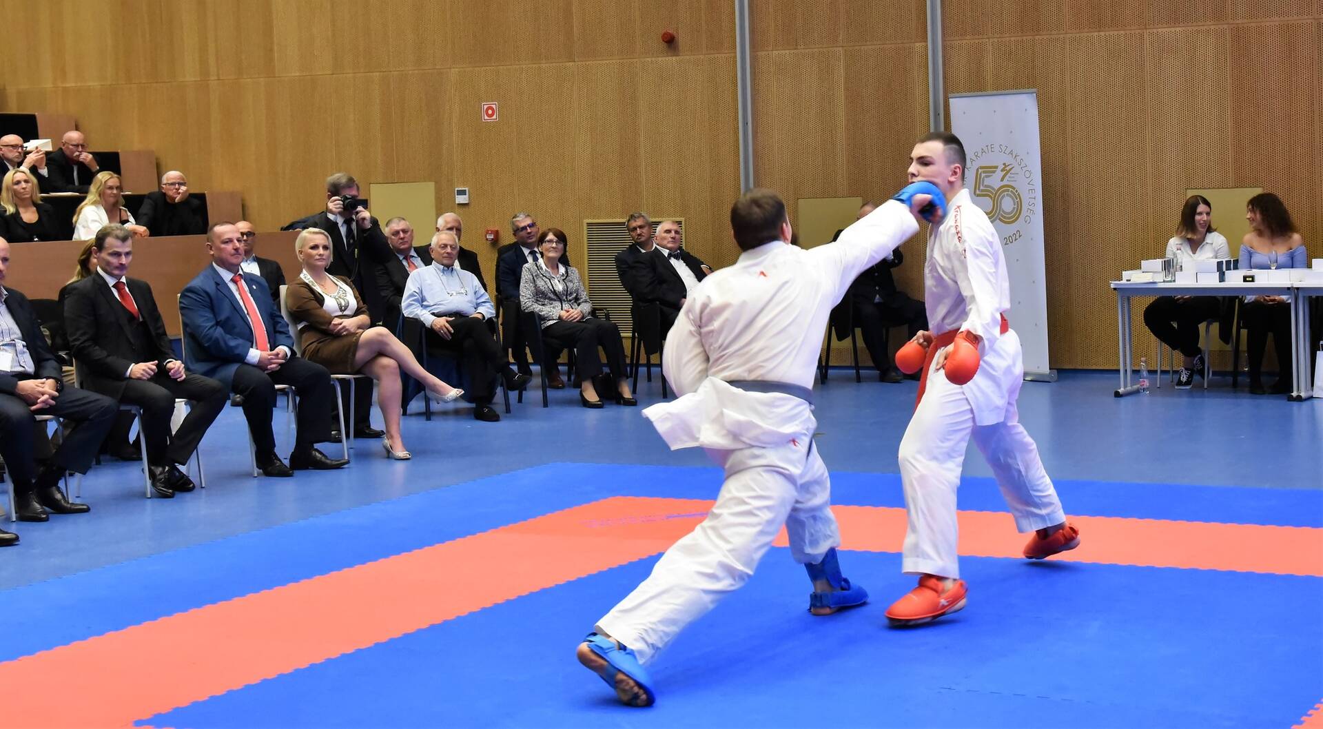 Ötvenéves jubileumát ünnepelte a magyar karate a TF en 3