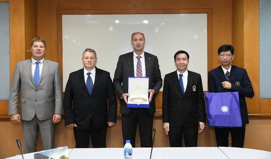 Rector’s delegation from the Hungarian University of Sports Science pays a visit to Bangkok
