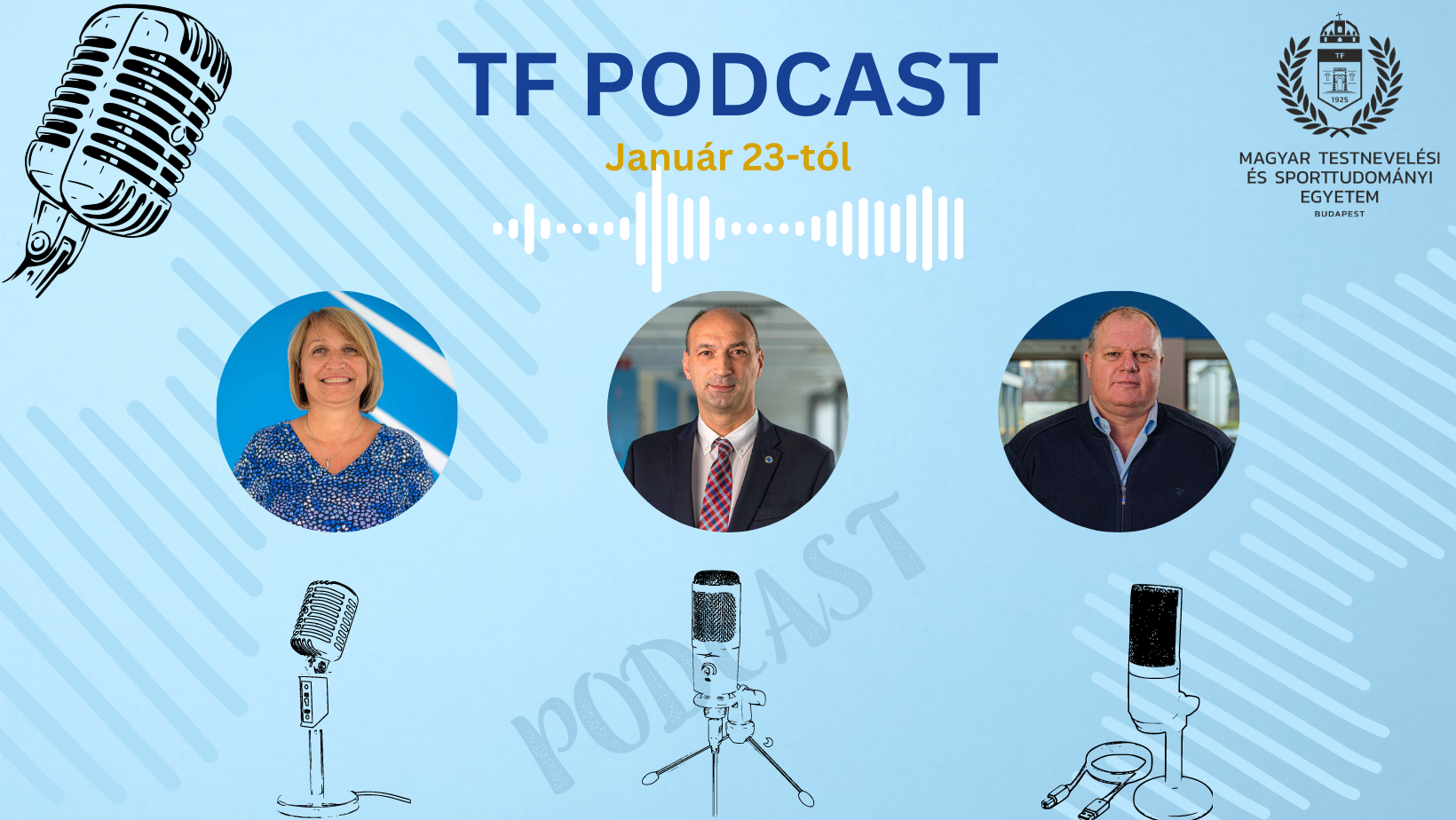 Podcastban szólalnak meg a TF oktatói – hangolj ránk!