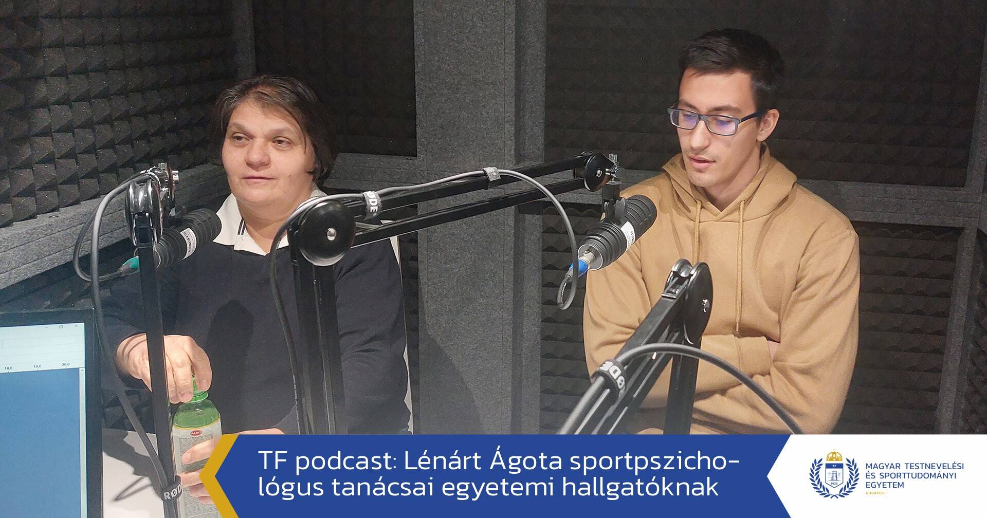 Lénárt Ágota sportpszichológus tanácsai egyetemi hallgatóknak (podcast) 