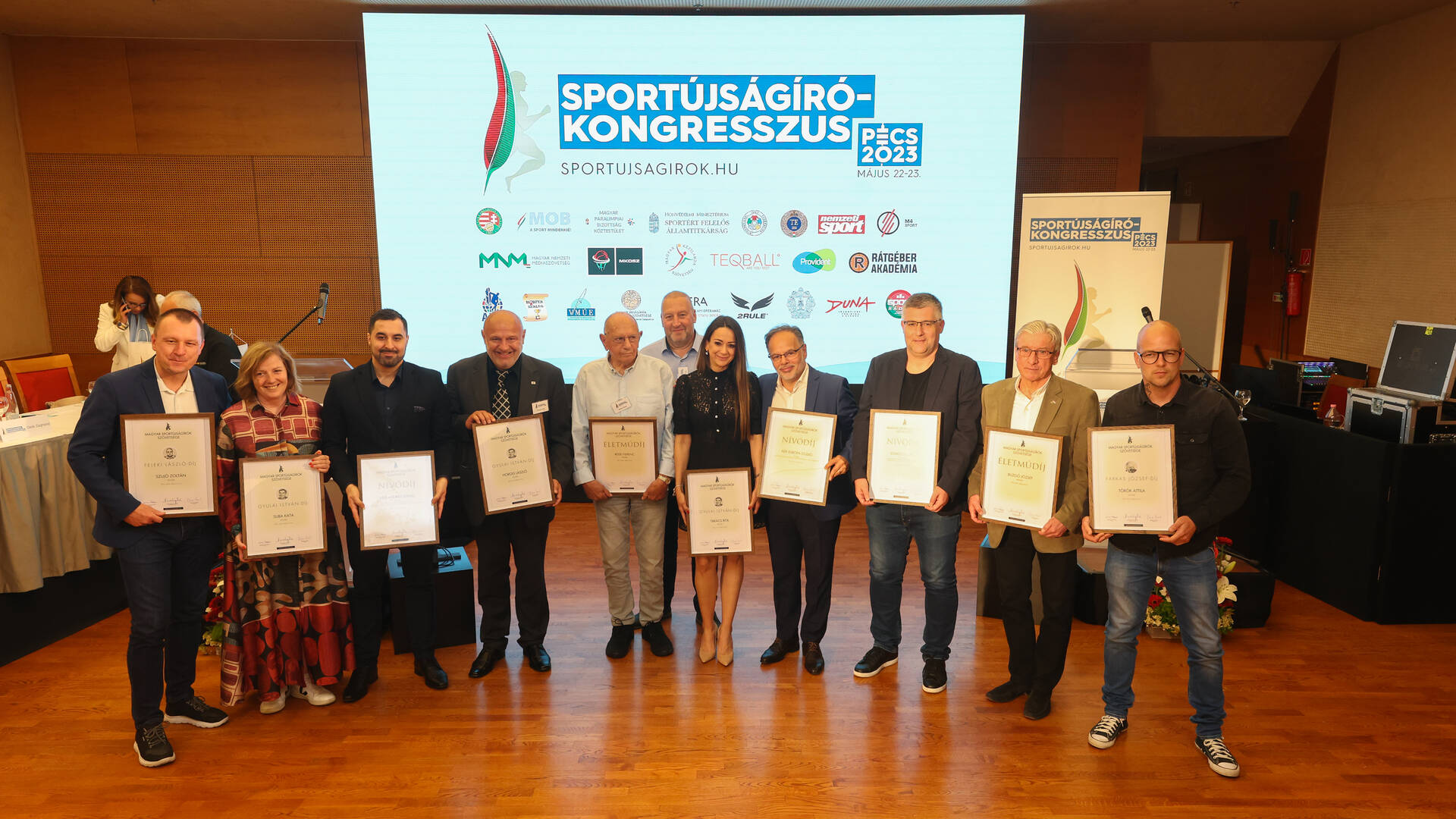 Rektori köszöntő a Magyar Sportújságírók Szövetségének közgyűlésén 