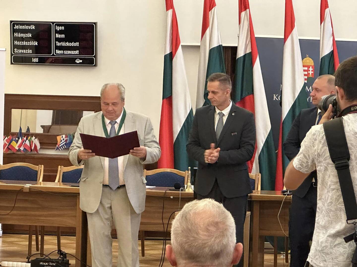 Sós Csaba Heves vármegye nagykövete lett 2