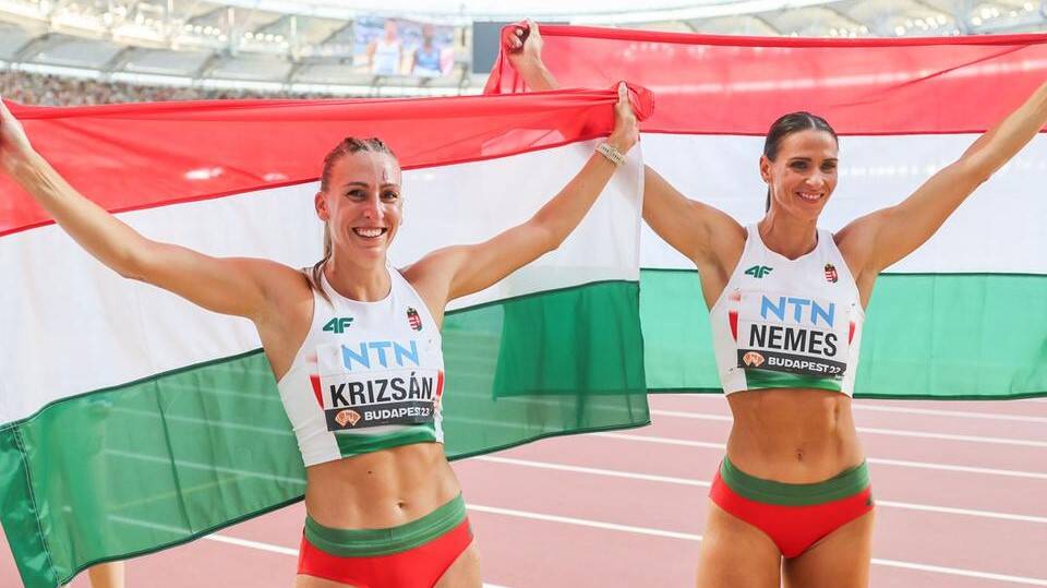 HUSS student Xénia Krizsán finishes fourth in heptathlon at World Athletics Championships