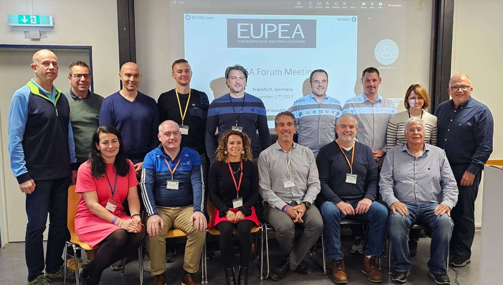 Tamács Csányi is re-elected board member of the European Physical Education Association