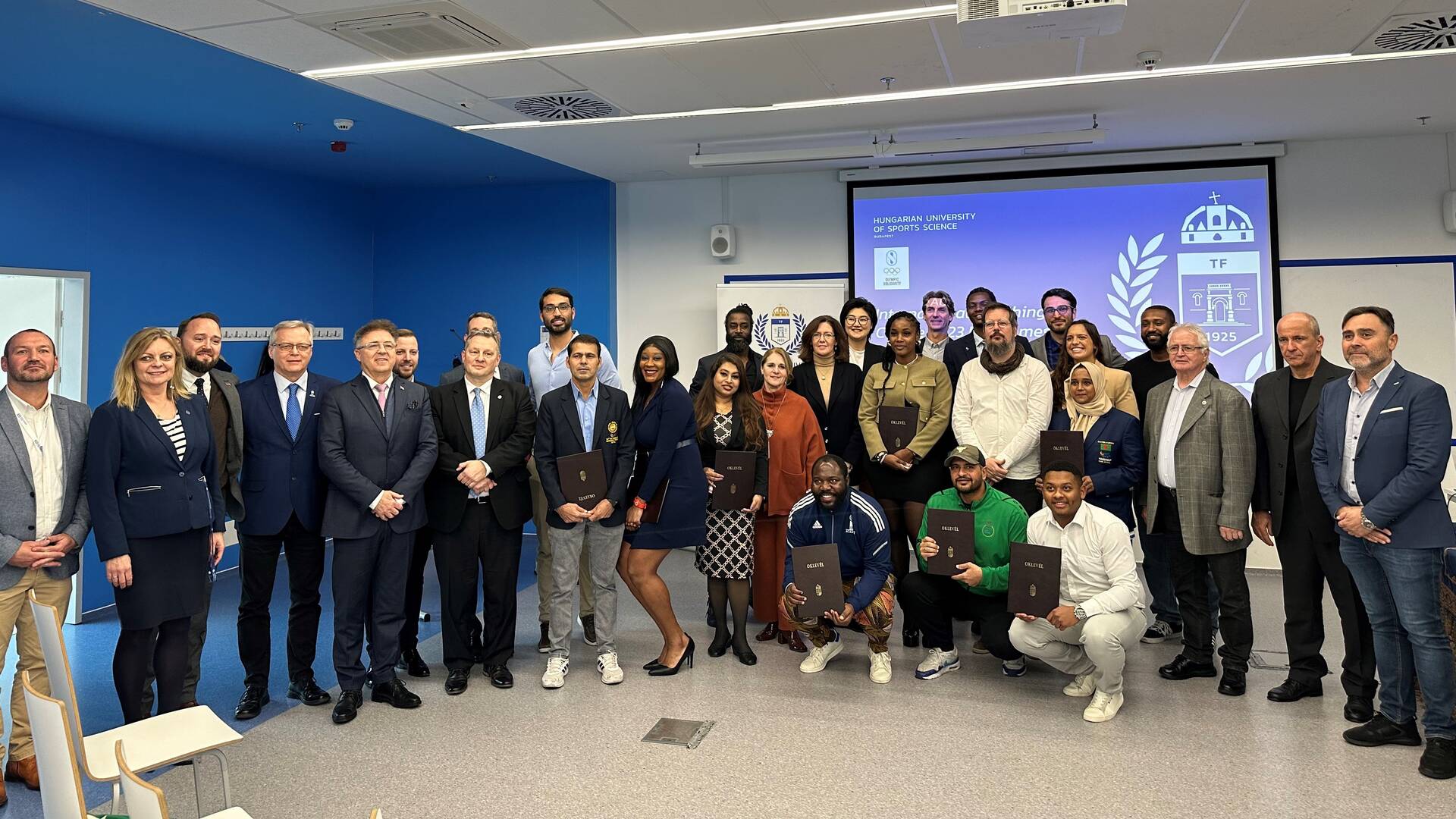 International Coaching Course graduation ceremony takes place at HUSS 