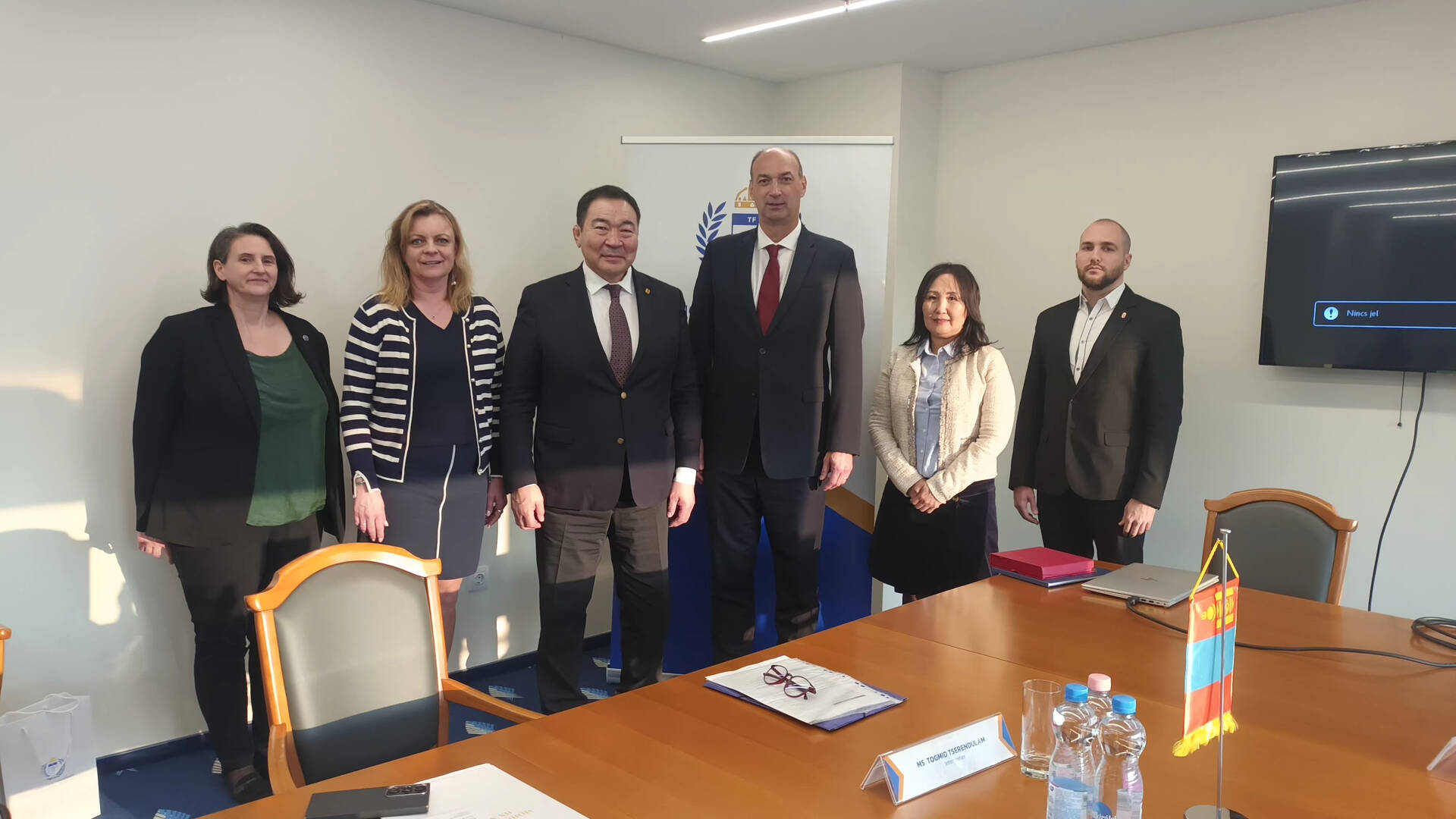 Mongólia sportminisztere látogatott a Magyar Testnevelési és Sporttudományi Egyetemre
