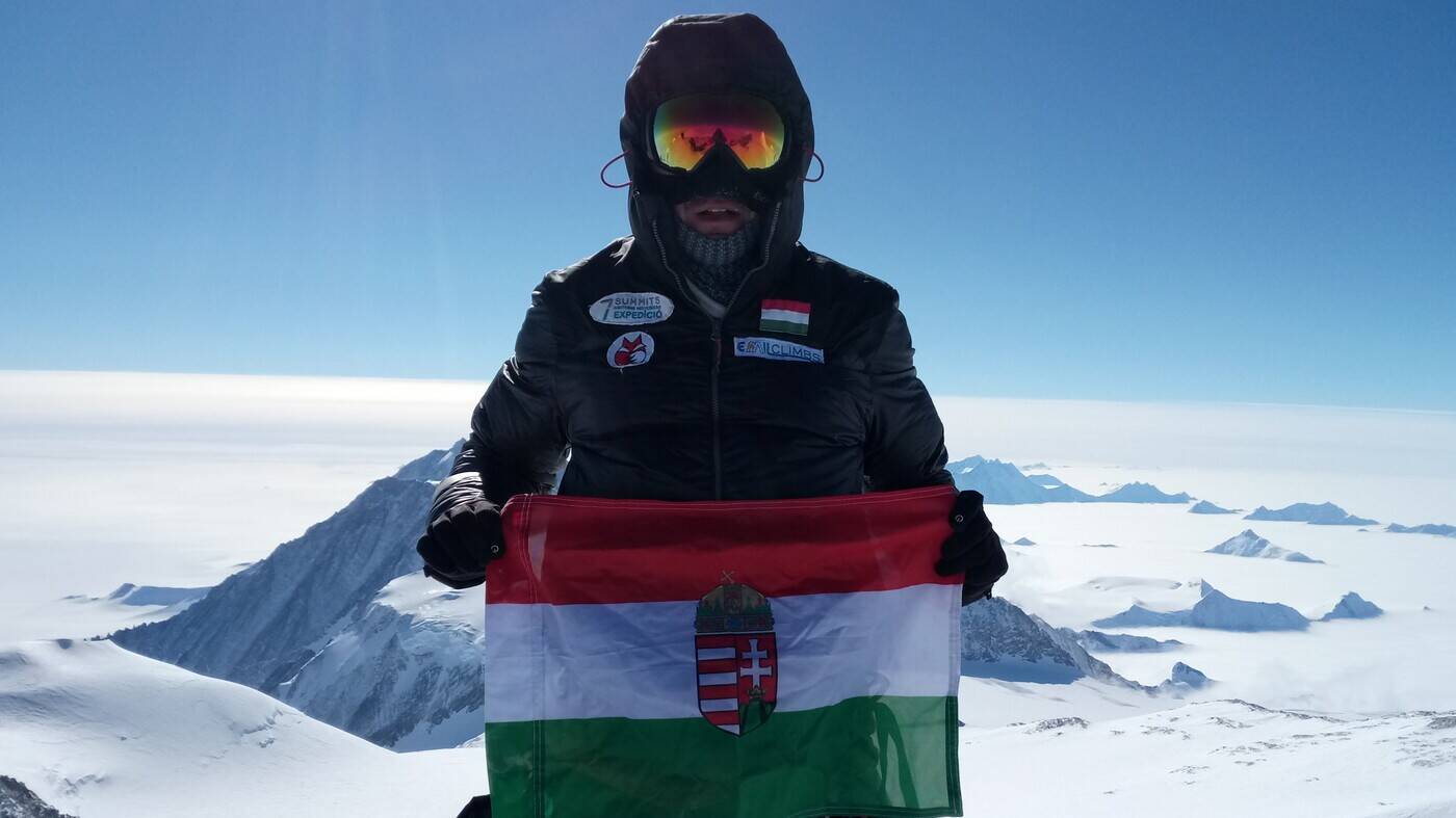 Former HUSS student Emil Neszmélyi plans to conquer Southern Pole