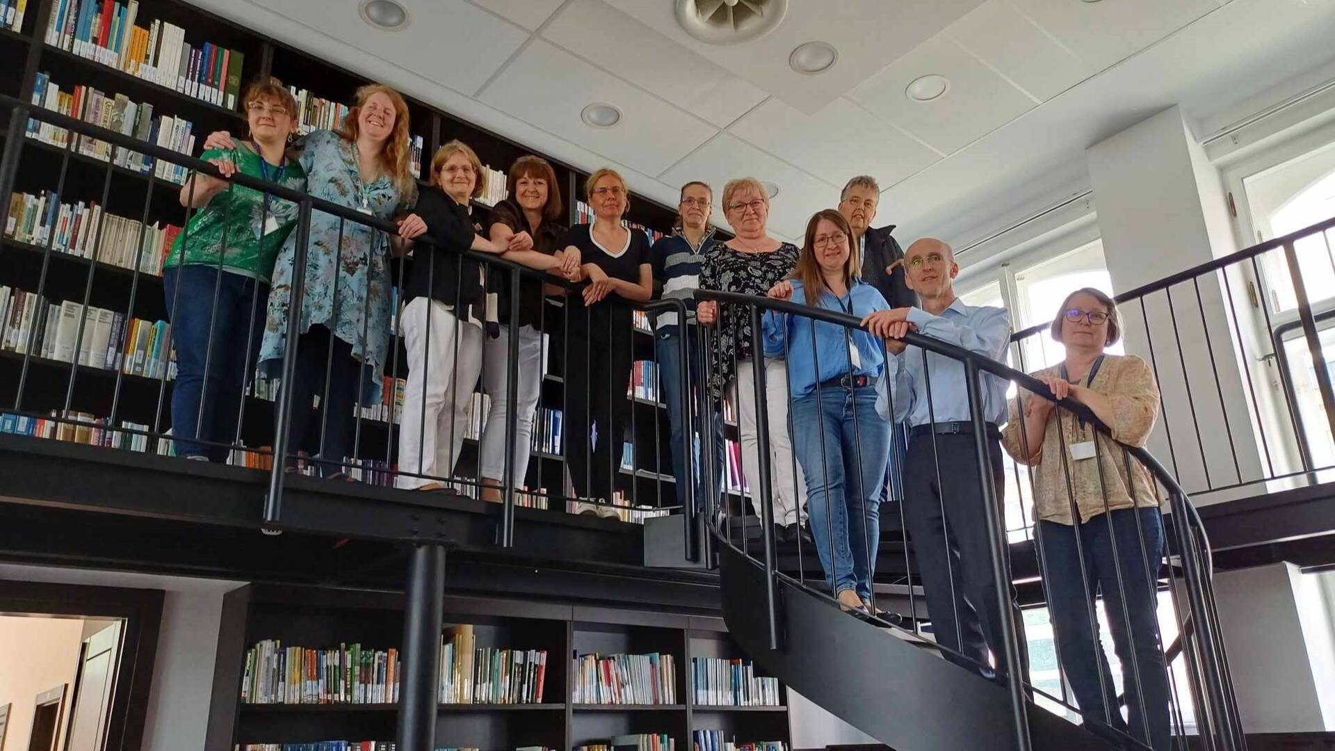 A TF könyvtárában jártak az Országos Széchényi Könyvtár Könyvtári Intézetének munkatársai