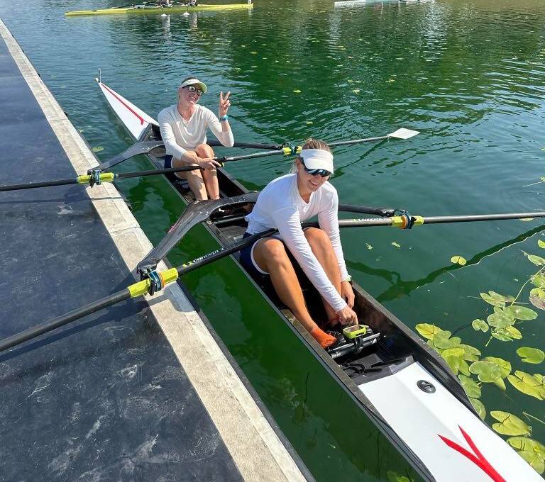 TF's rower Zoltána Gadányi wins two gold medals at the European Universities Championships