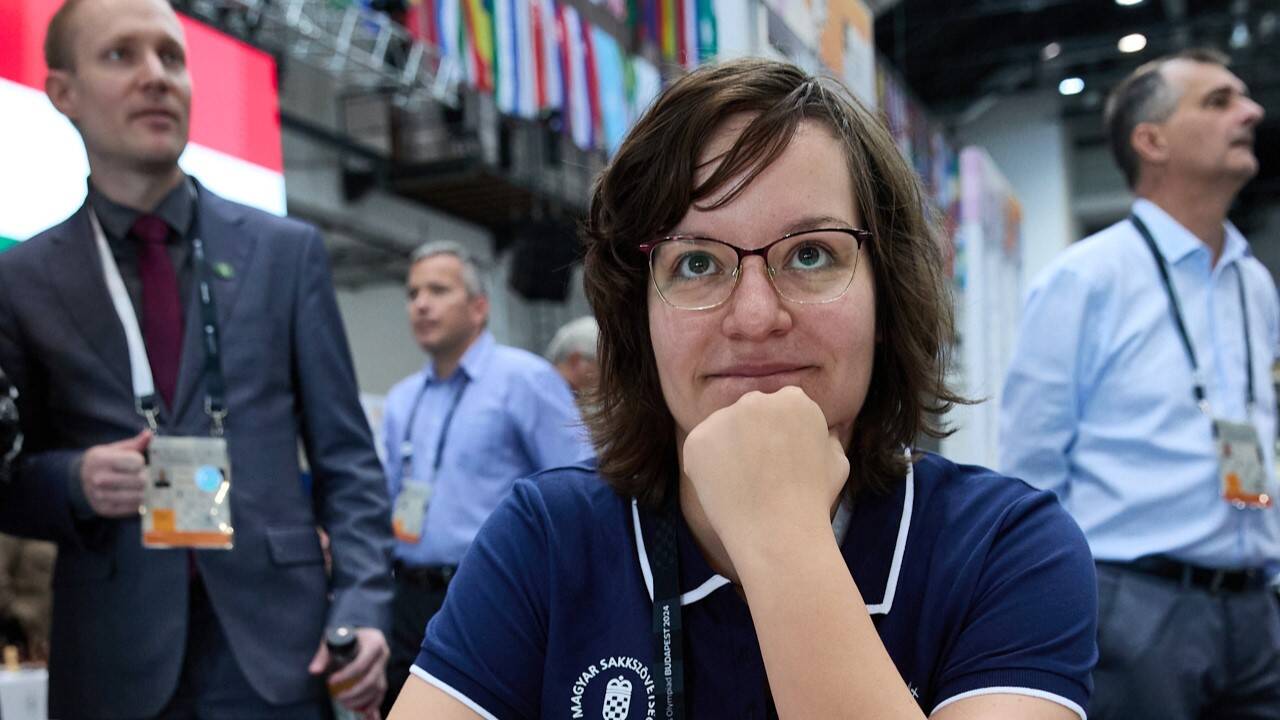 Zsuzsanna Terbe says the Chess Olympiad was a great experience