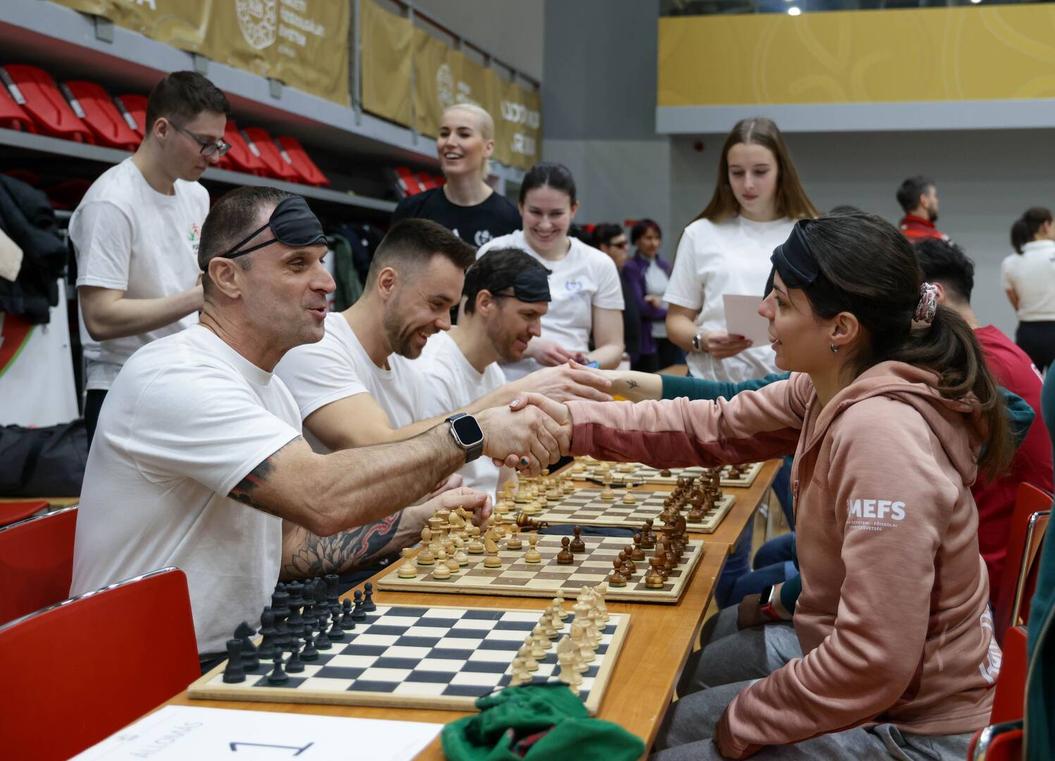 TF ezust a Magyar Parasport Napjan