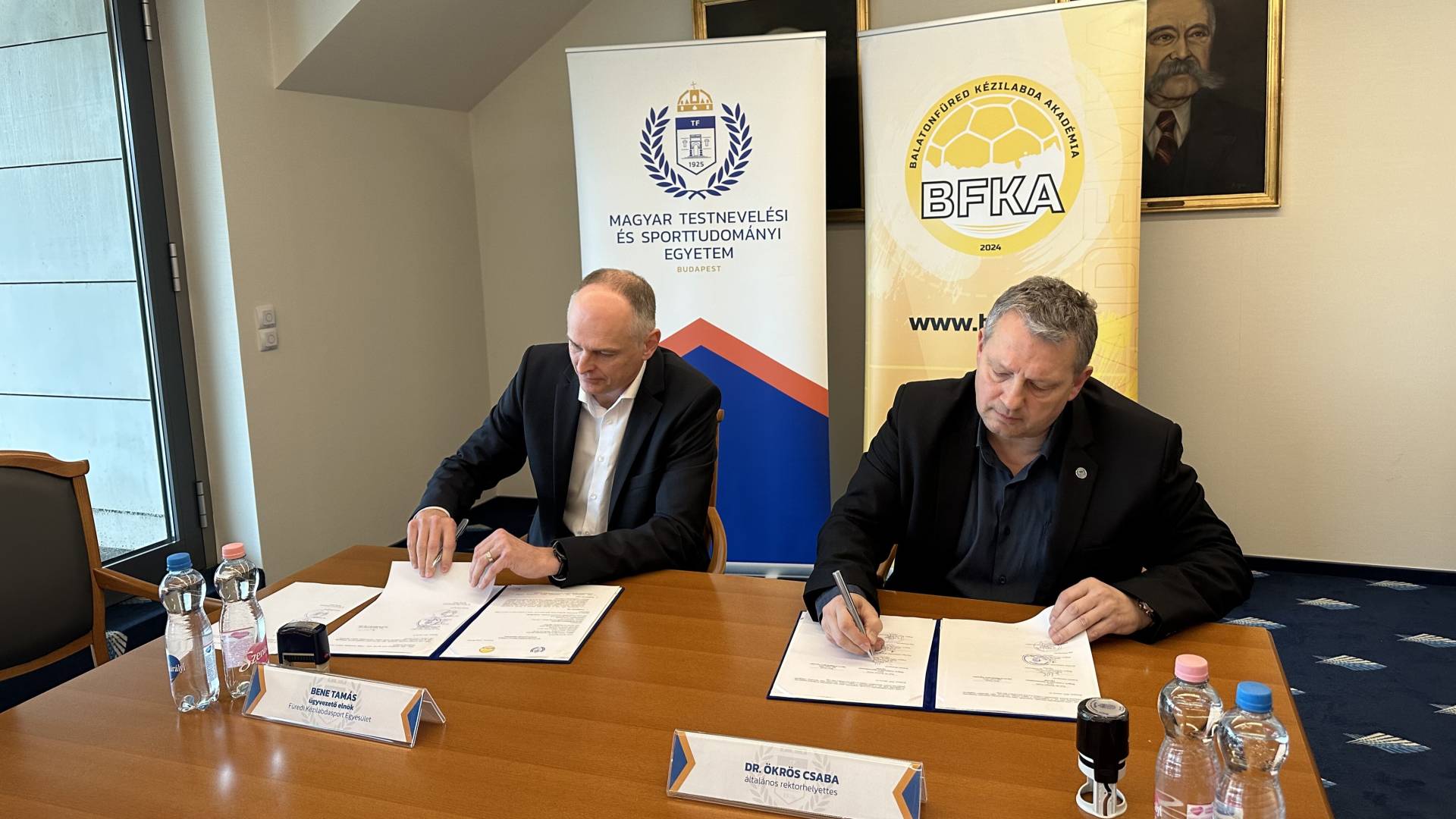 Egyuttmukodesi megallapodast kotott a TF es Balatonfuredi KSE 1