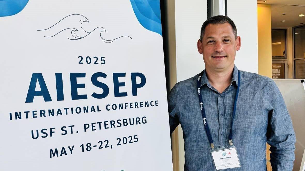 Sikeres szereplés Floridában – Csányi Tamás képviselte egyetemünket az AIESEP-konferencián