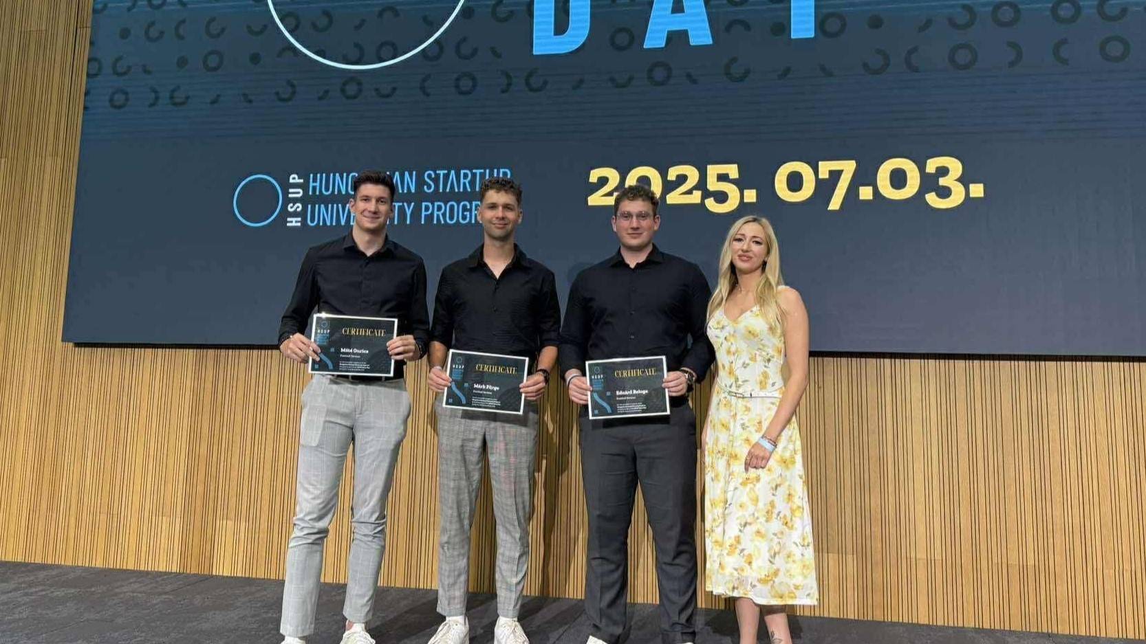 Kiemelt HSUP osztondijat kapott Gurics Mate a TF hallgatoja 2