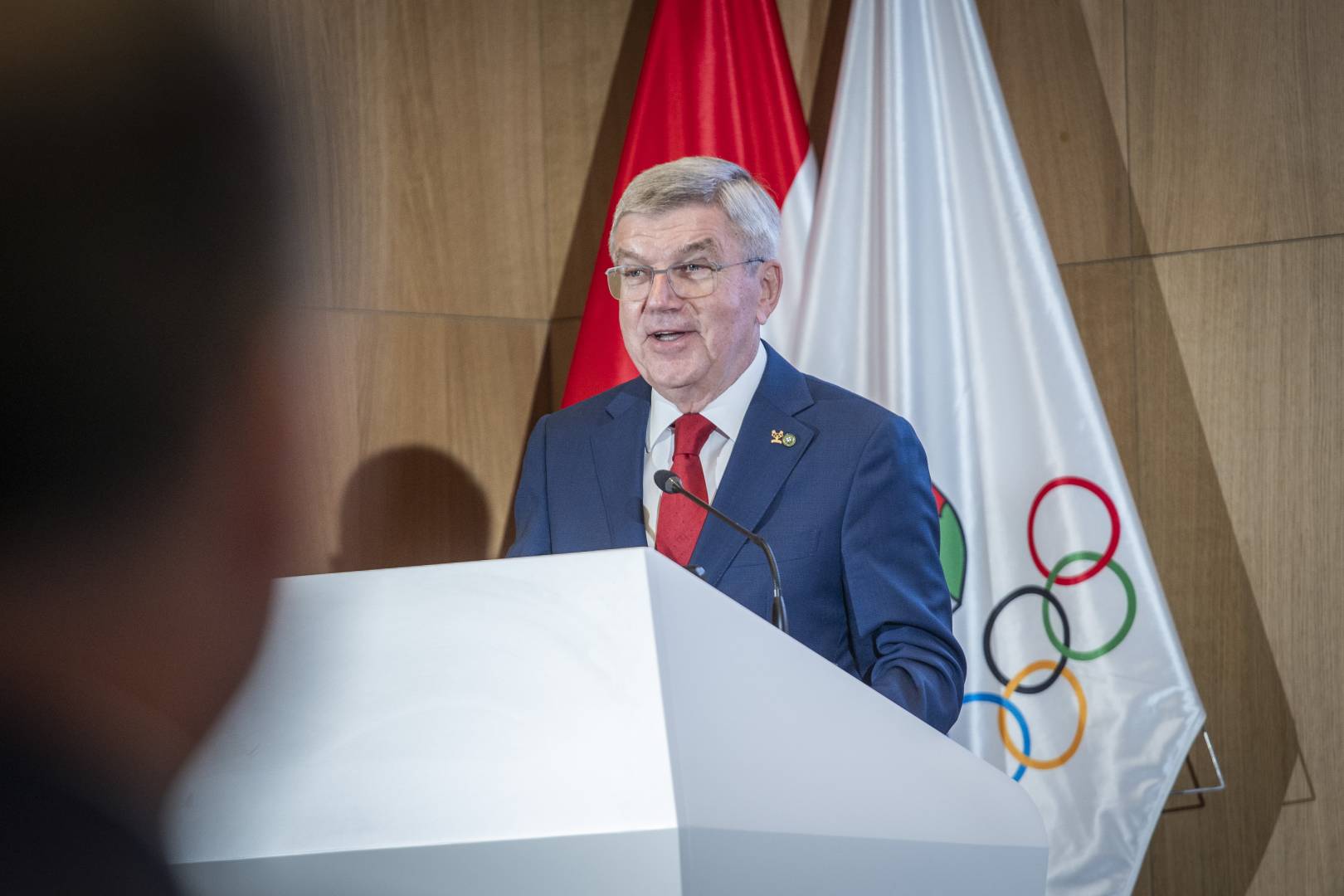 Former IOC President Thomas Bach awarded honorary doctorate by HUSS