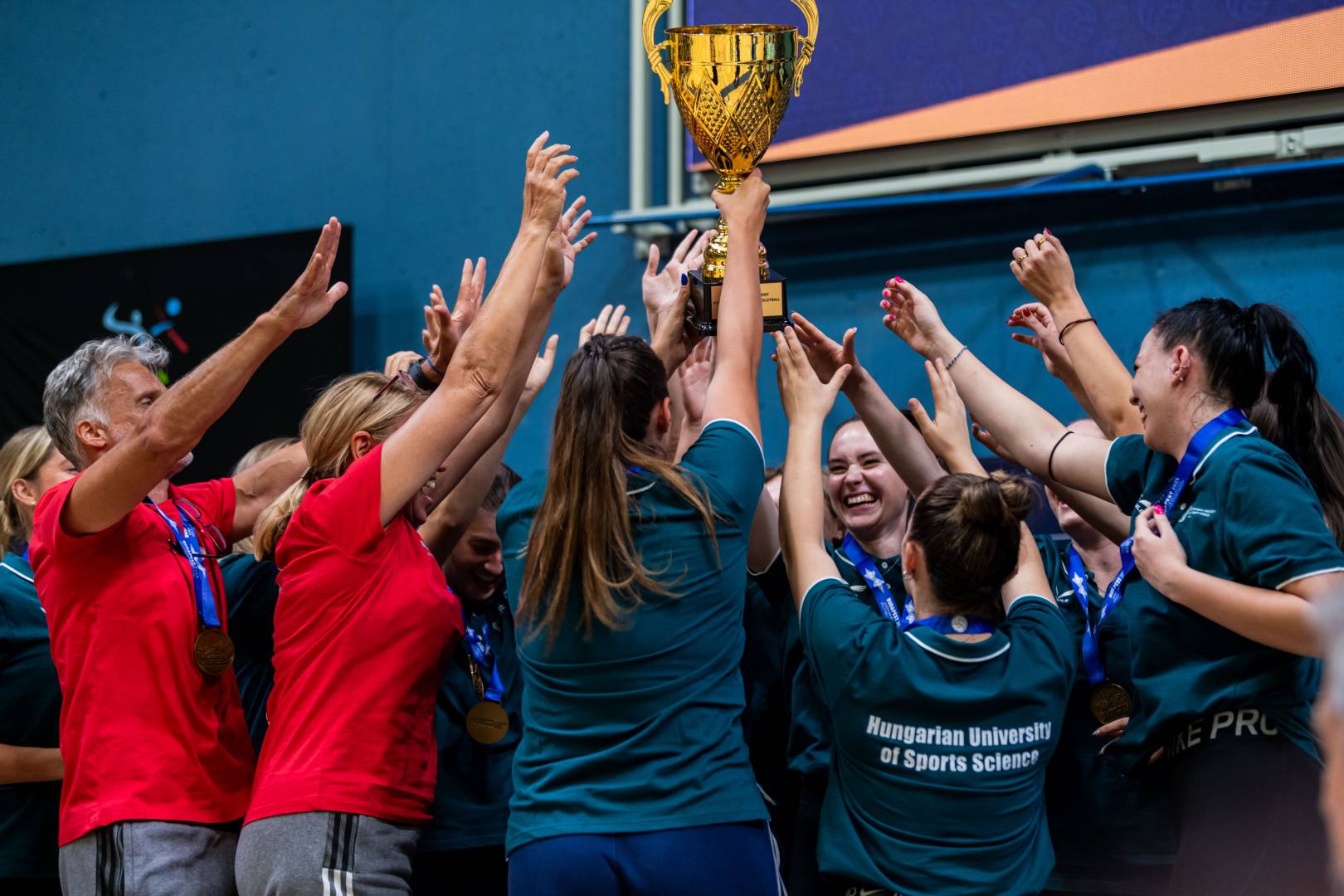 German and Hungarian teams win title at the Budapest European Universities Volleyball Championship 1