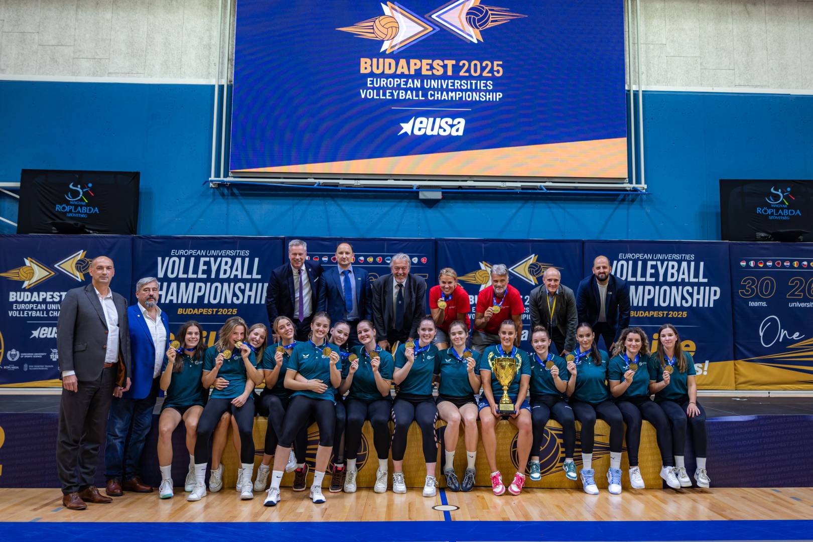 German and Hungarian teams win title at the Budapest European Universities Volleyball Championship 3