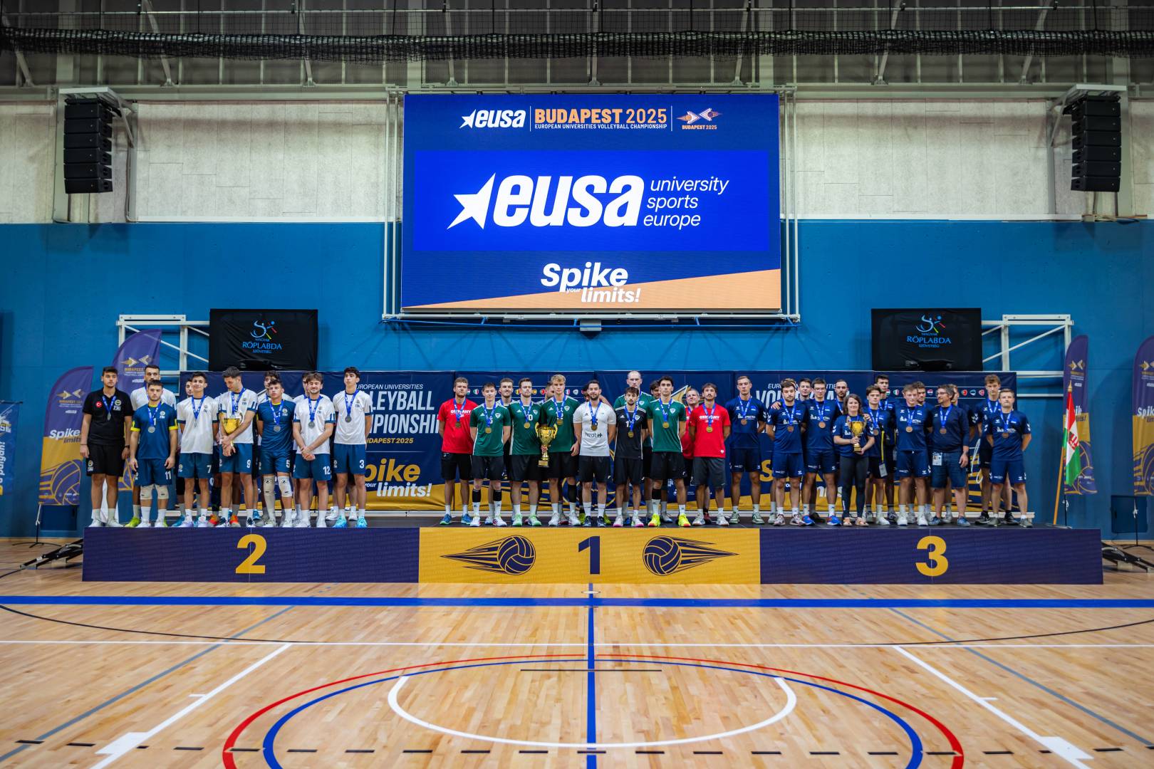 German and Hungarian teams win title at the Budapest European Universities Volleyball Championship 5