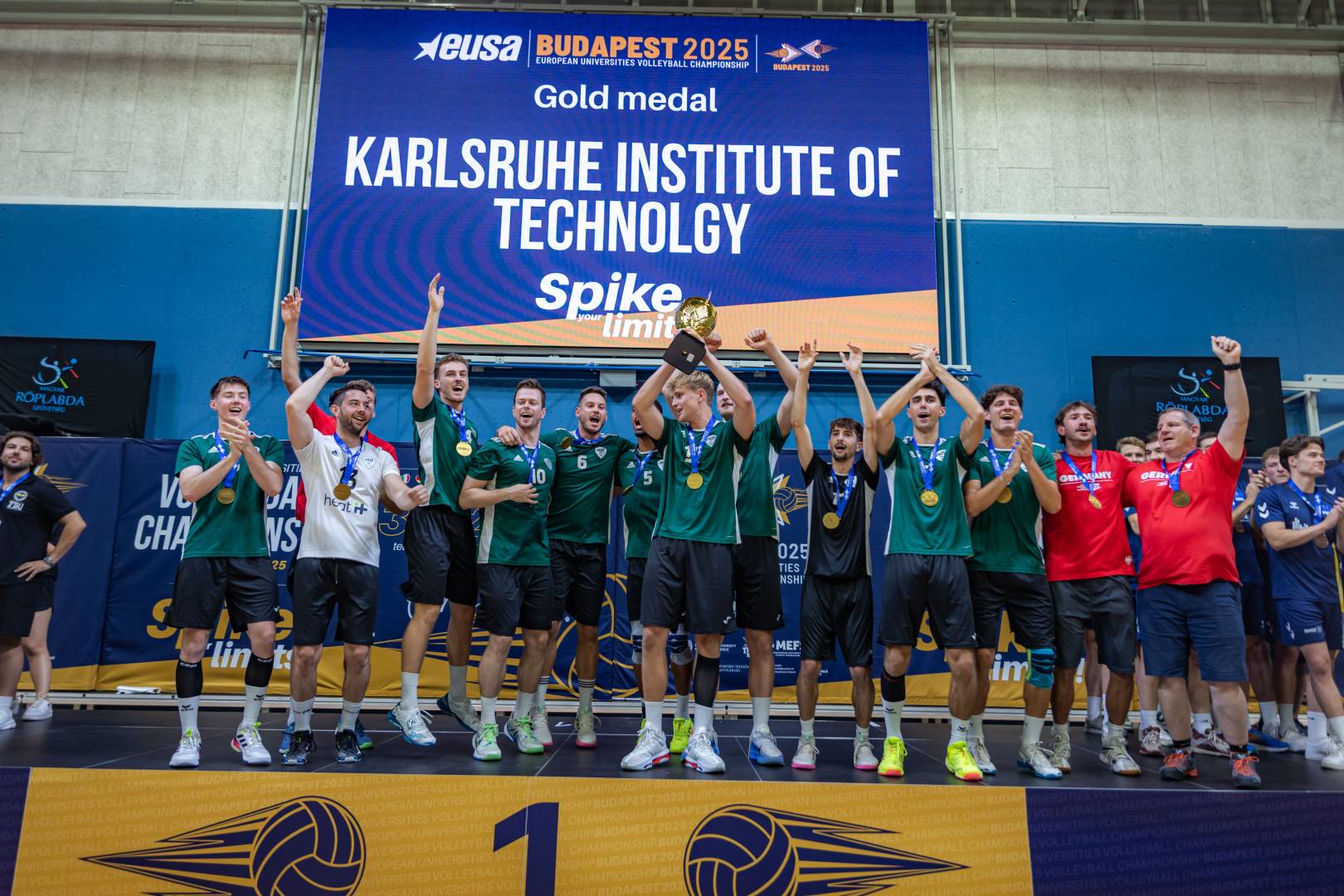 German and Hungarian teams win title at the Budapest European Universities Volleyball Championship 6