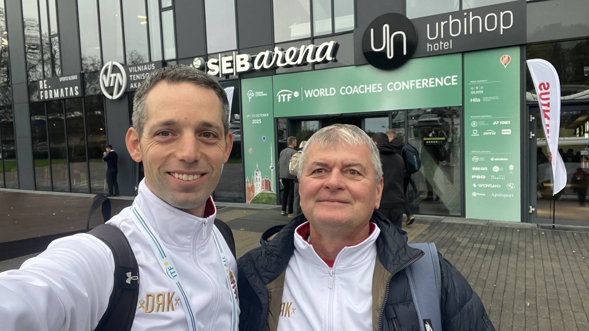 Dekany Marcell kepviselte hazankat a Nemzetkozi Teniszszovetseg vilniusi vilagkonferenciajan 2