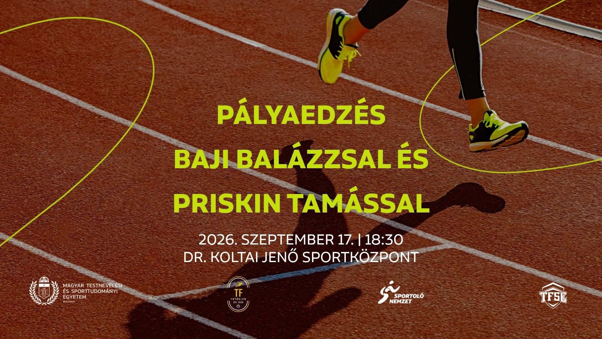 Sportoló Nemzet x TFSE - Pályaedzés Baji Balázzsal és Priskin Tamással