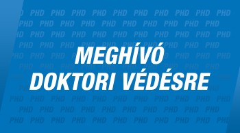 Meghívó Kovács Ágnes nyilvános PhD védésére