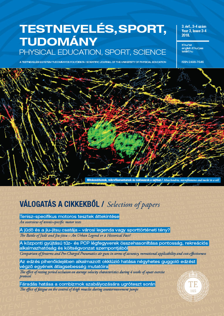 Physical Education, Sport, Science ( 2018/3-4)